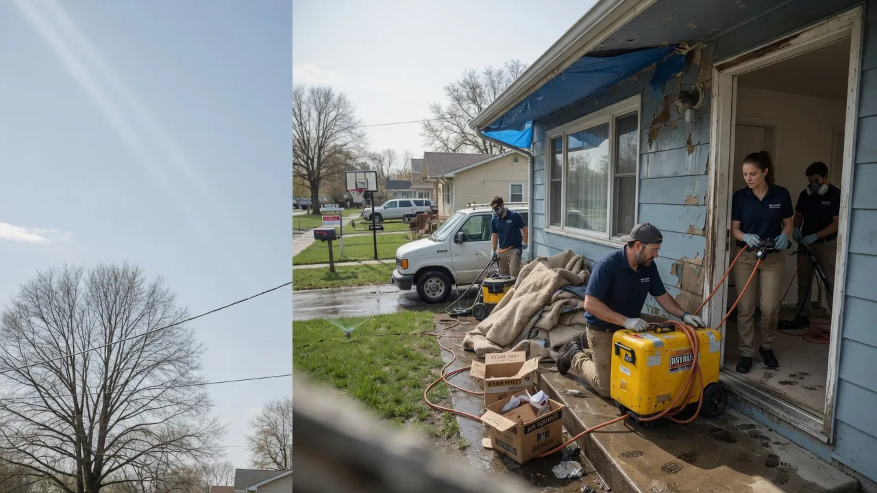 Basement Flood Cleanup in Streamwood, IL near me